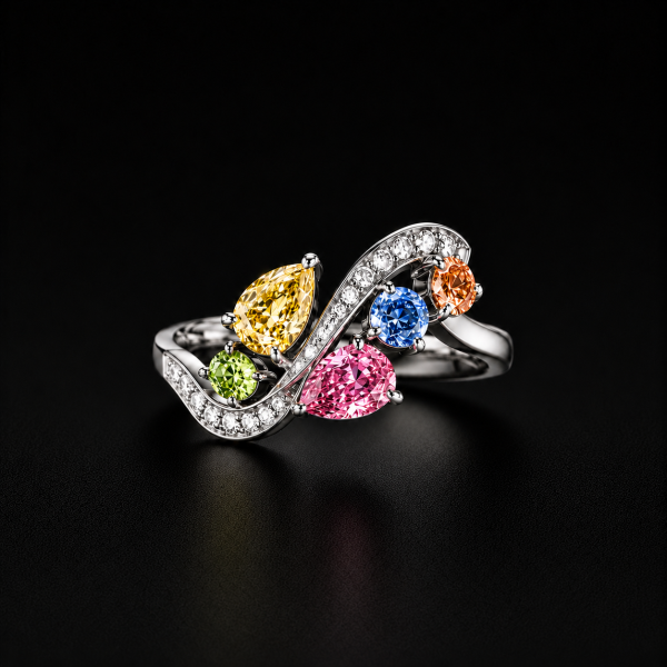 女戒→彩鑽→多形狀→小款 